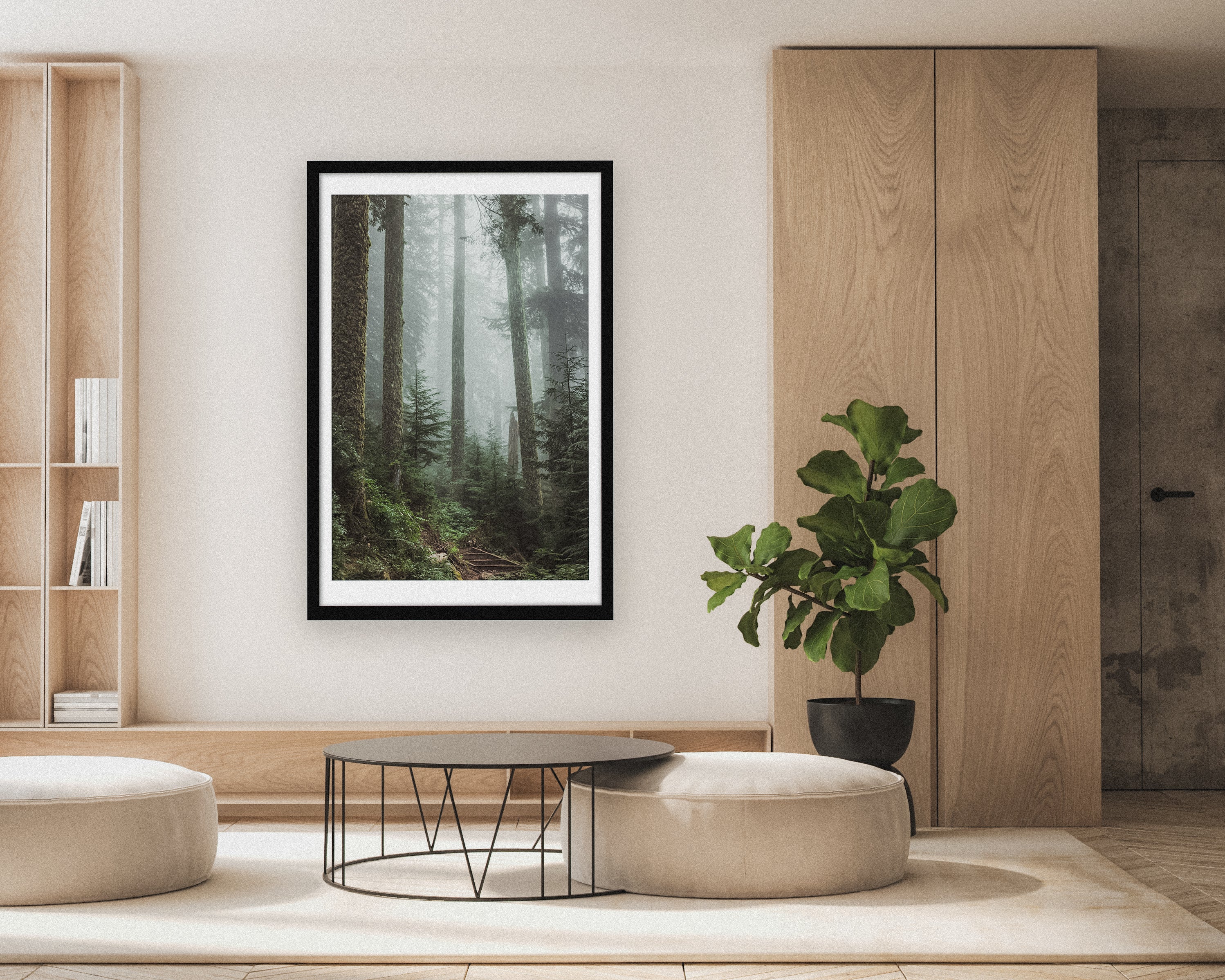 A Cascade Forest - Fine Art Print